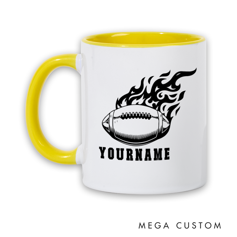 [Copy]Personalized American Football and Rugby with Coach Title and Costom Name Design