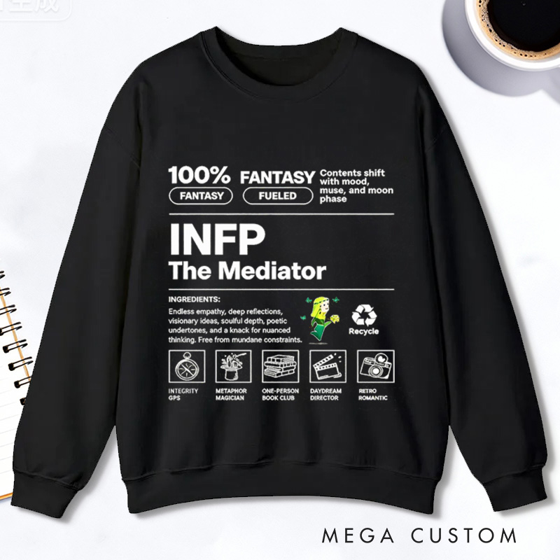 Personalized MBTI 16 Personalities Sweatshirts Thoughtful Gifts