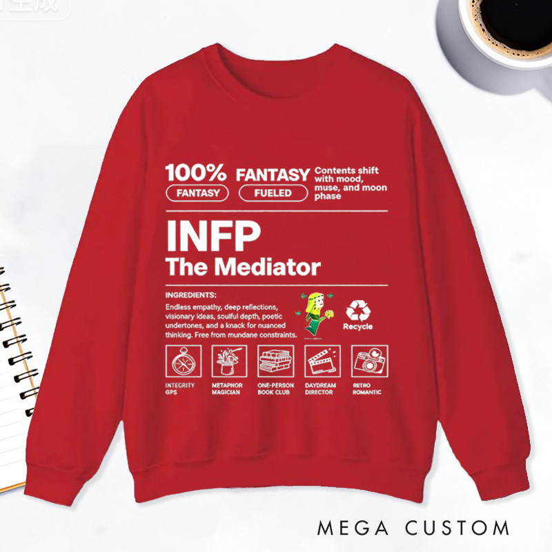 Personalized MBTI 16 Personalities Sweatshirts Thoughtful Gifts