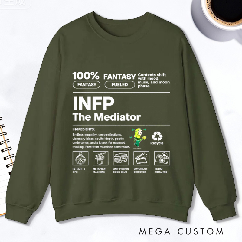 Personalized MBTI 16 Personalities Sweatshirts Thoughtful Gifts