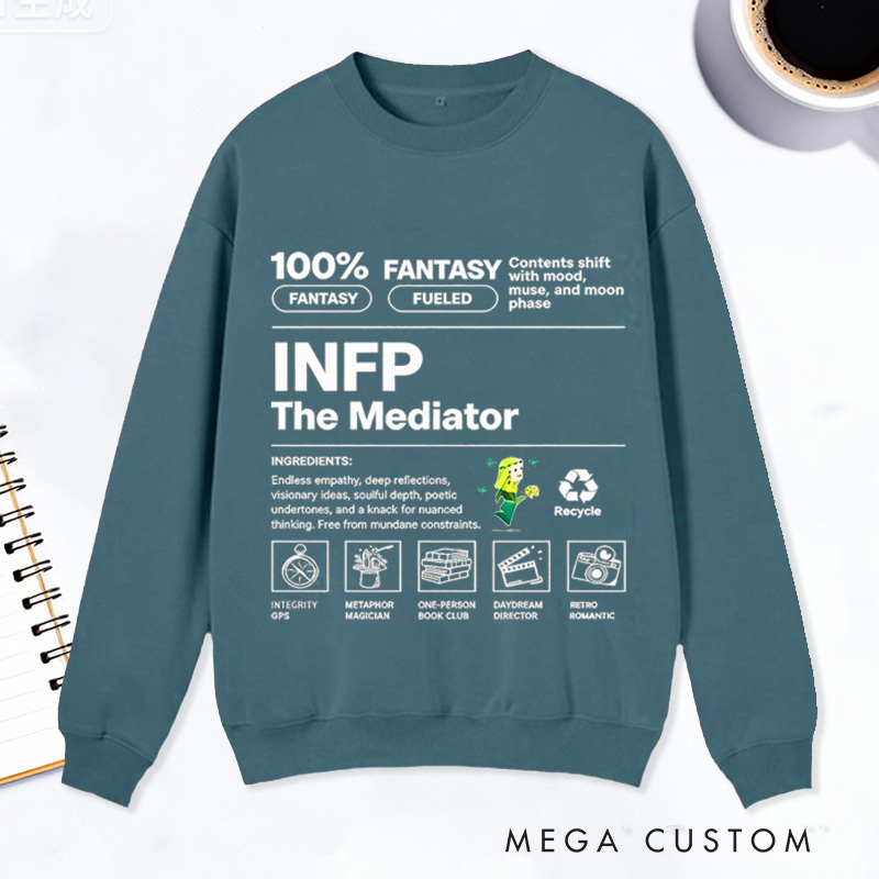 Personalized MBTI 16 Personalities Sweatshirts Thoughtful Gifts