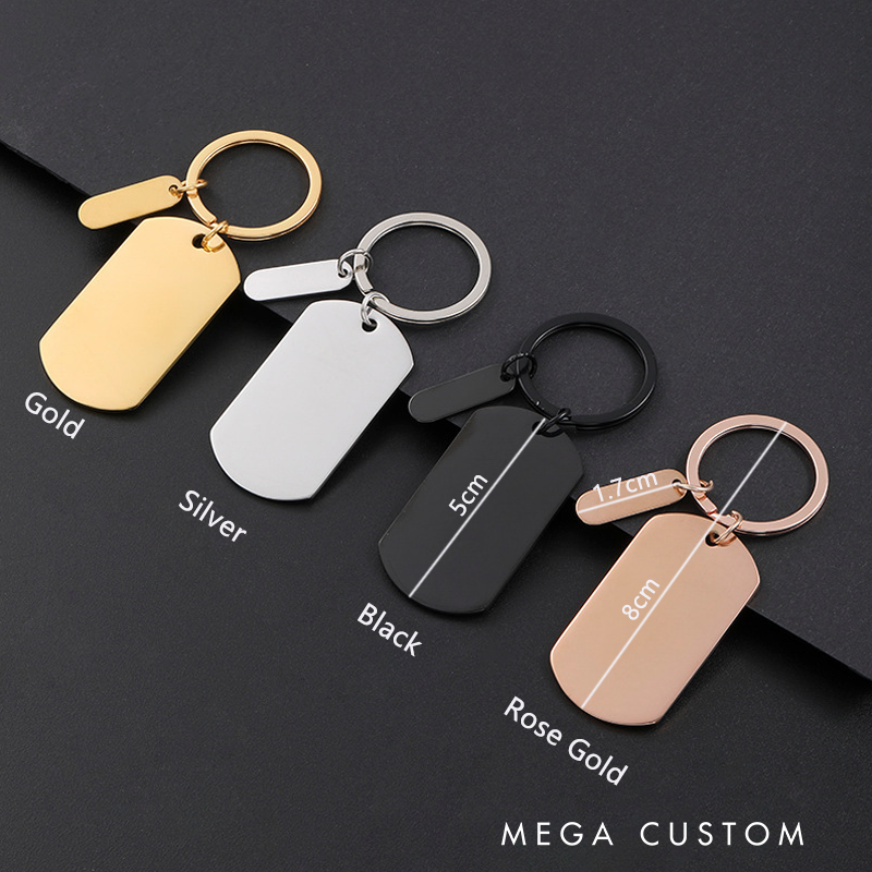 Personalized Fireman Keychain Engraved Metal Design Featuring Proud Girlfriend of a Firefighter Text with Firefighter Graphics Gift for Firefighters' Girlfriends