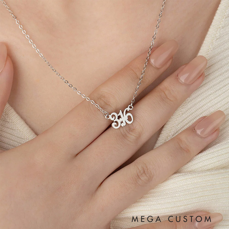 Personalized Bible Verse Chapter Necklace Simple Jewelry Church Prayer Baptism Gift Easter Gift Birthday Gift for Christian Women