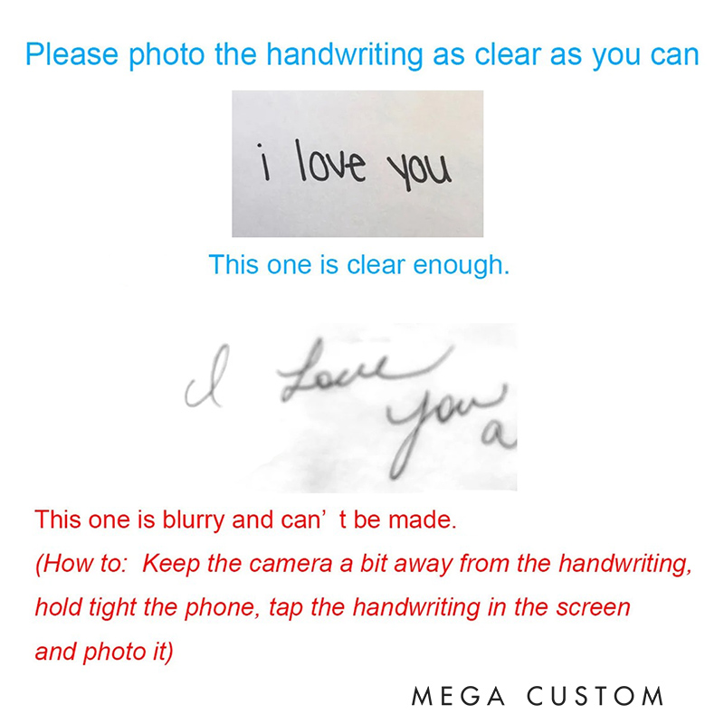 Personalized Signature Keychain Actual Handwriting Keychain Guitar Pick Keychain Custom Gifts for Father for Husband for Boyfriend for Son