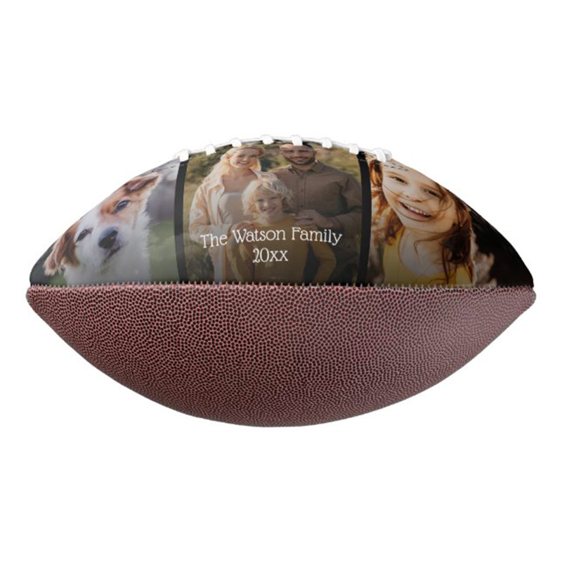 [Copy]Personalized American Football with Custom Photos, Name, and Number, Showcase Your Player's Legacy