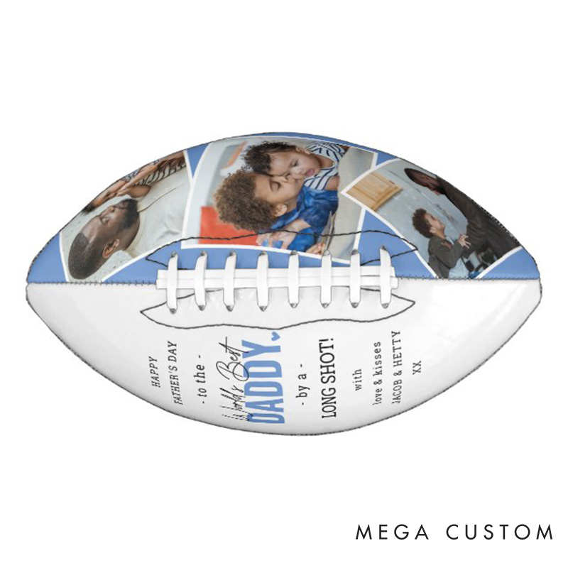 [Copy]Personalized Coach Appreciation American Football with Custom Photo and Honor Your Leader