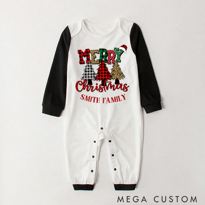 Personalized Family Christmas Pajamas for Celebrating the Season with Love and Joy
