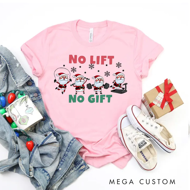 Personalized Christmas Sports TShirt Gym Pump Cover for Weight Lifting Gifts Snowmen Shirt Lift Heavy Work Out Shirt Christmas Shirts