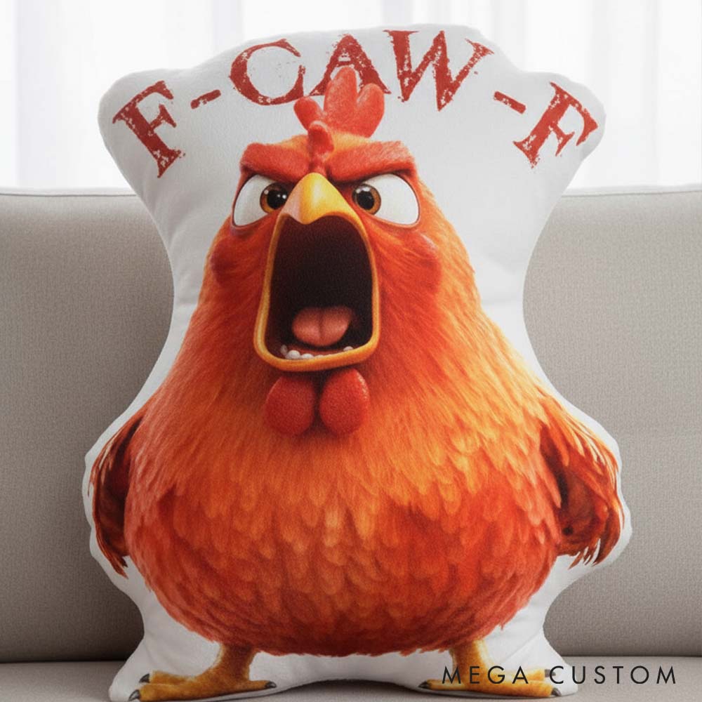 Personalized Pet Lover Funny Chicken Pillow