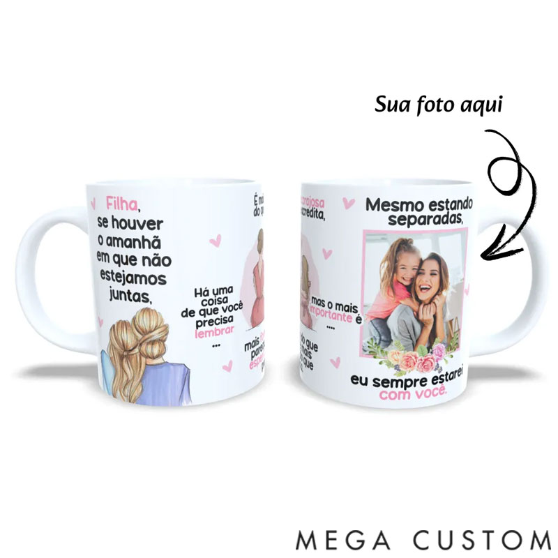 Personalized Ceramic Mug as a Gift for Your Daughter