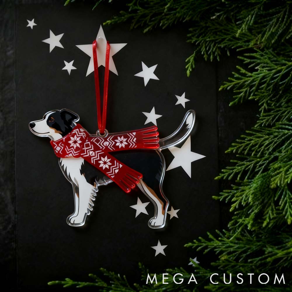 Personalized Pet Lover Pet Photo Christmas Ornament