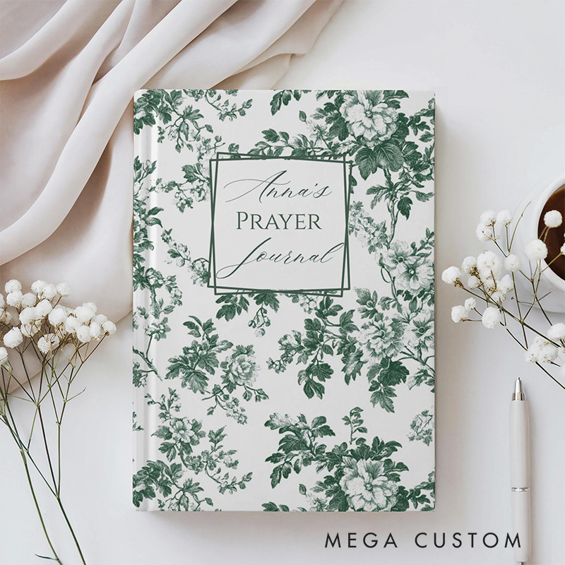 Personalized Prayer Journal Dear God Journal A5 Prayer Journal Notebook with Name Gift for Christian Religious Gift for Women