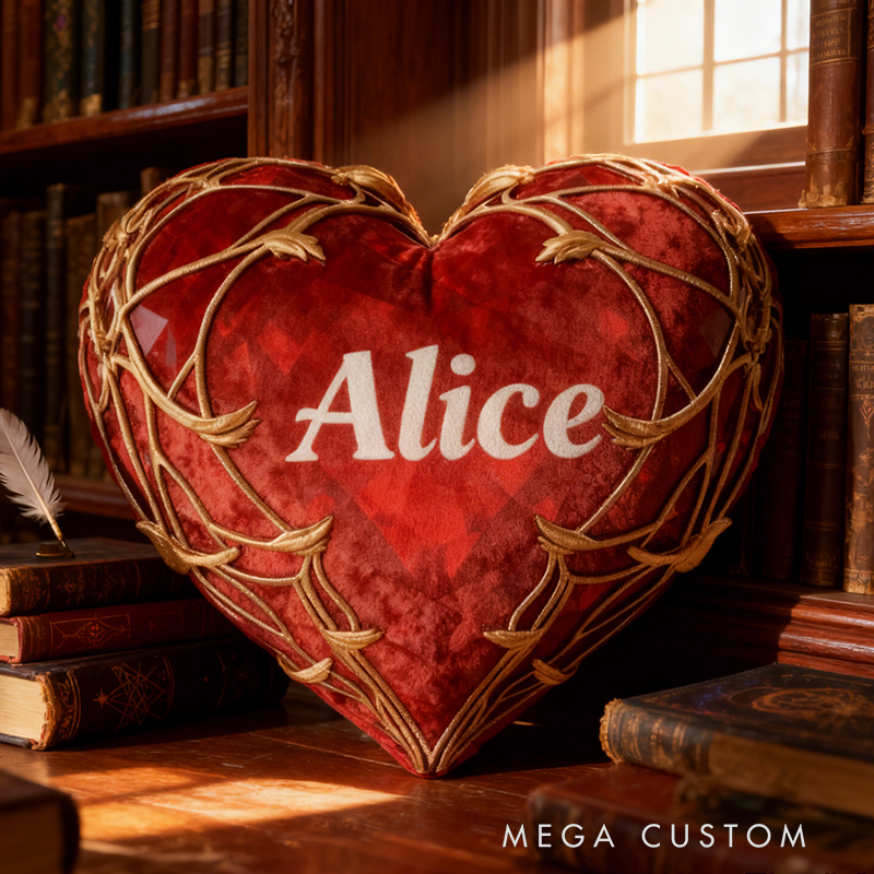 Personalized Magical Immortal Heart Pillow Embark on a Magical Journey Graphic 3D Print Pillow for Kids and Magic Lovers