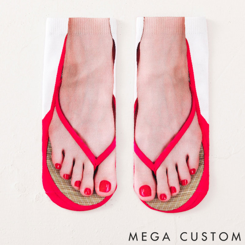 Personalized 3D Printed Socks, Funny Socks for Family Parties