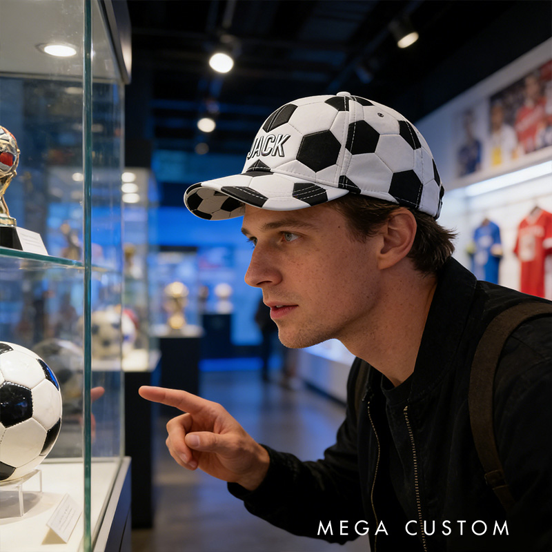 Personalized Soccer Cap with Custom Name and Wear Your Passion Proudly