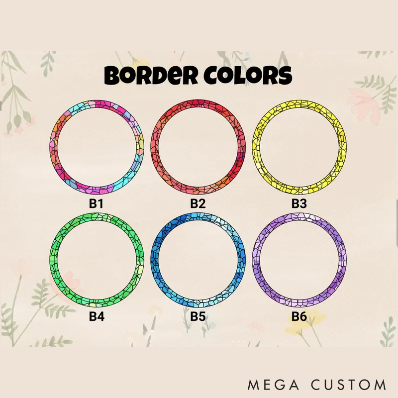 Personalized Pet Lover Funny Pet Portrait Sun Catcher