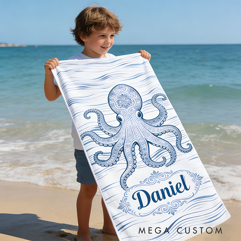 Personalized Fishing Beach Towel Beach Towel Funny Beach Towel Child Beach Towel Funny Fishing Towel Fishing Theme Towel