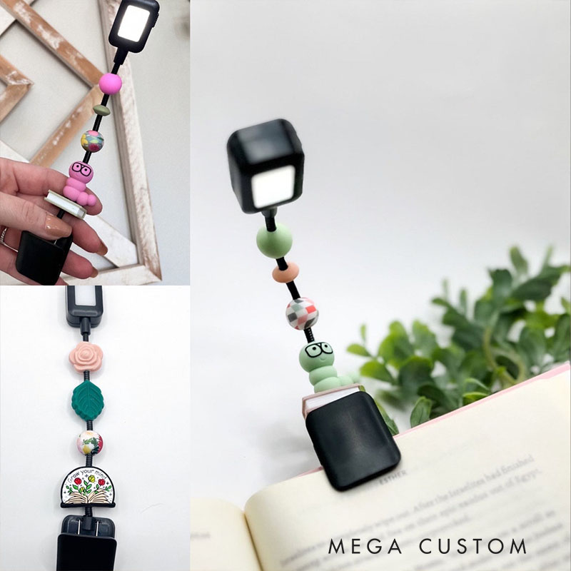 Personalized Rechargeable Reading Mates Light Perfect Gift for Book Lovers