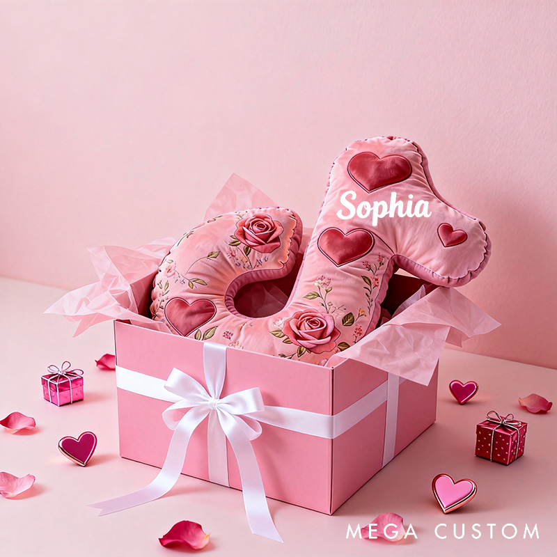 Personalized Musical Note Shaped Pillow with Name Soft Stuffed Toy for Kids Lover Music Lovers for Valentine's Day Anniversary Confession