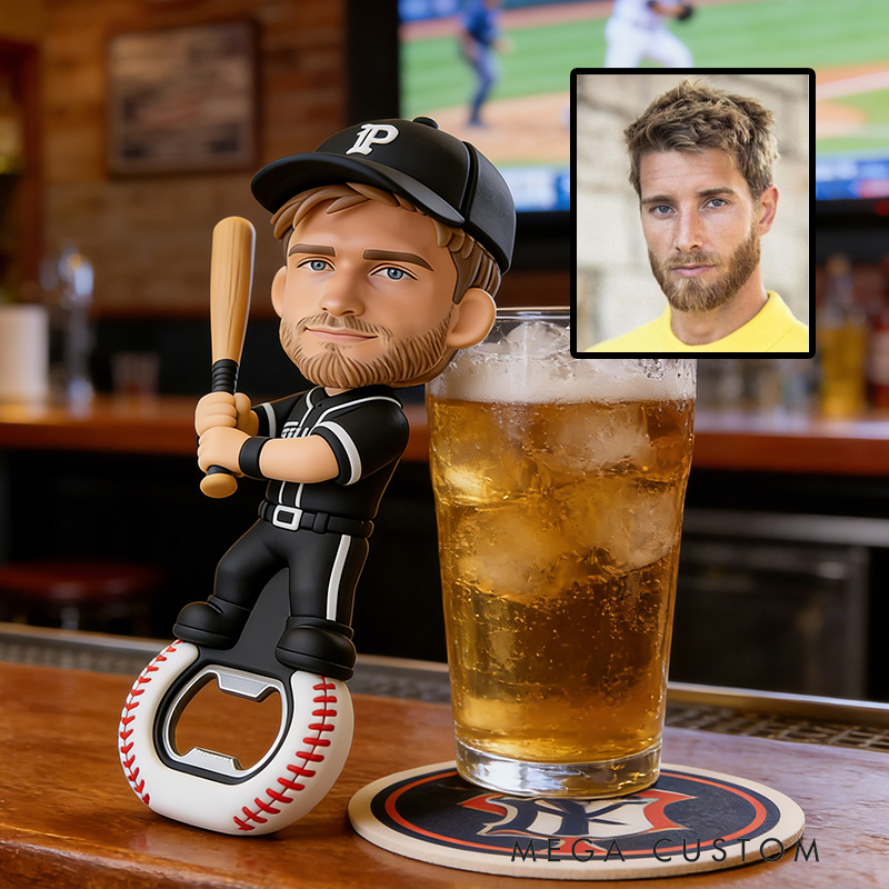 [Copy]Personalized Wooden Baseball Bottle Opener a Unique Keepsake for Your Favorite Sports Fan’s Collection