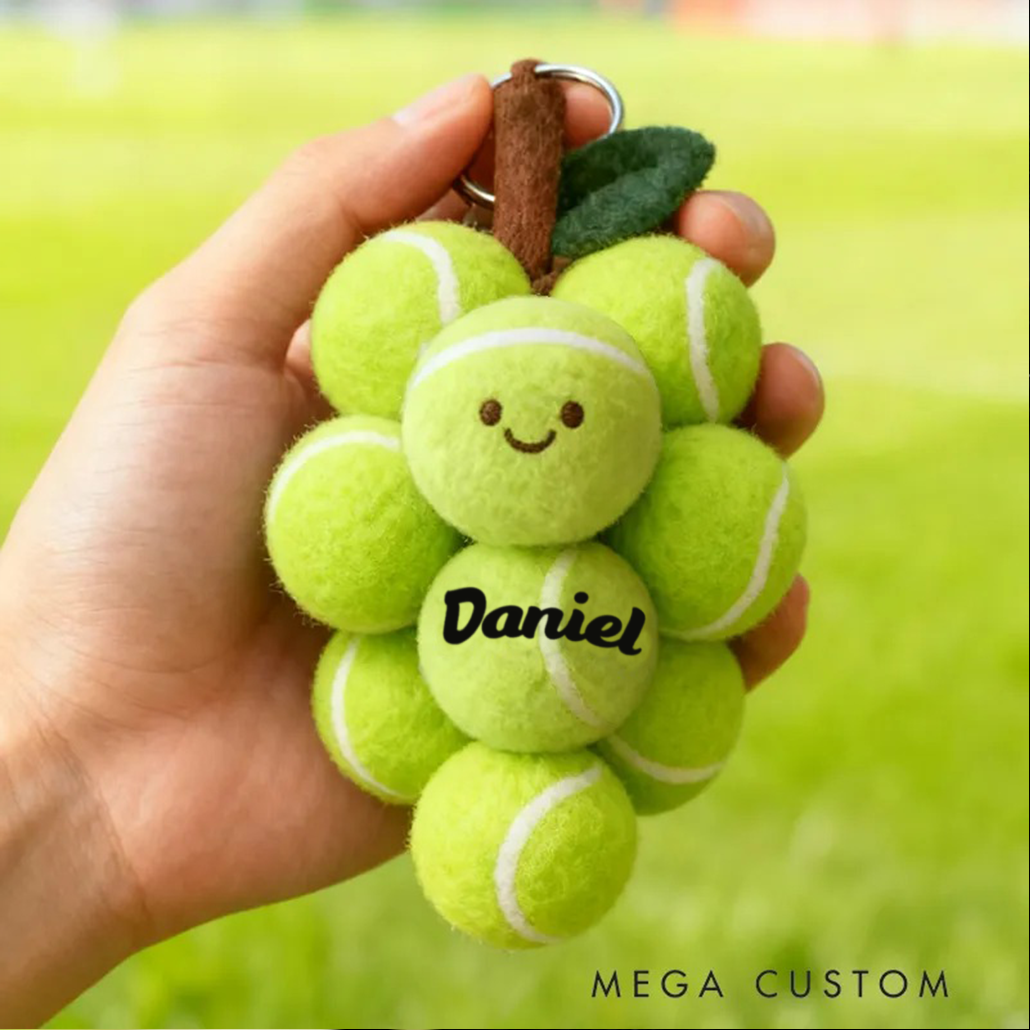 Personalized Cute Basketball Keychain for Athletes and Enthusiasts