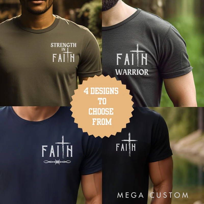 Personalized Gym Classic T-Shirt Strength Faith Based Christ Gift Ideas for Fitness Enthusiasts Bodybuilders and Gym Lovers