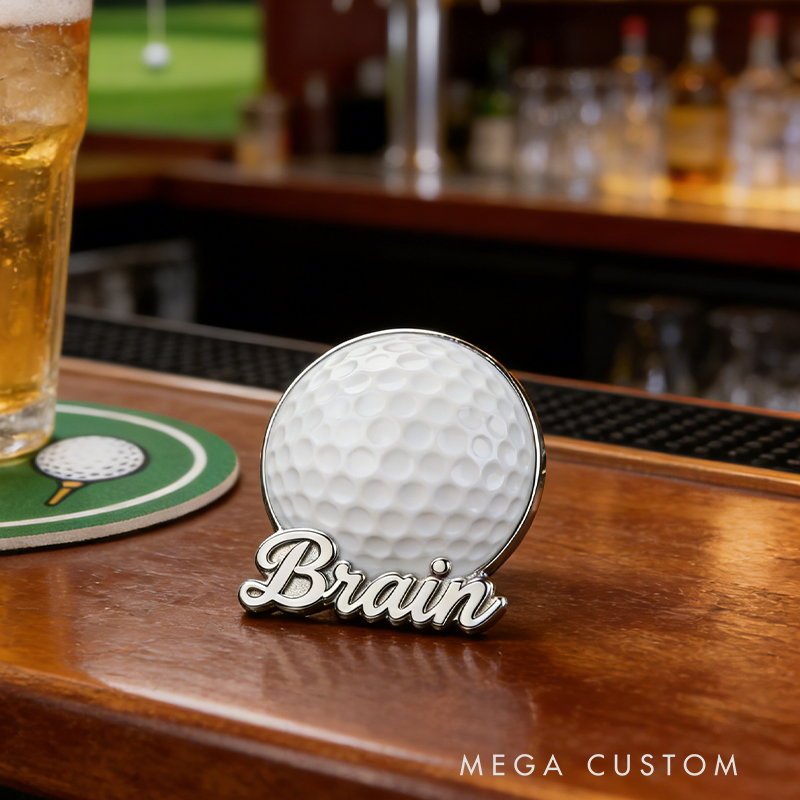 Personalized Golf Enamel Sports PinsPassionately Honor Your Favorite Teams and Players