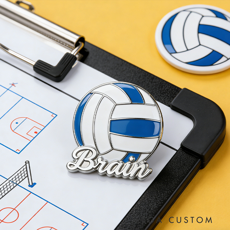 Personalized Volleyball Pins Showcase your Passion for Athletic Pursuits