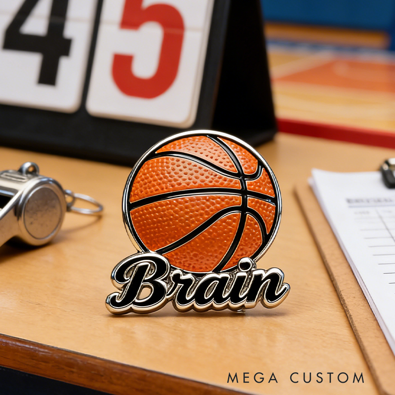 Personalized Basketball Pins Celebrate your Love for the Game with Stylish Designs