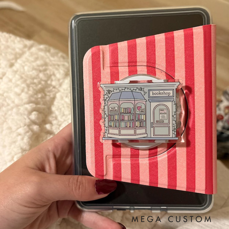 Bookstore Magnetic Kindle Grip Bookish MagSafe Kindle Grip Magnetic Kindle Holder Kindle Accessories Bookish Gifts for Her