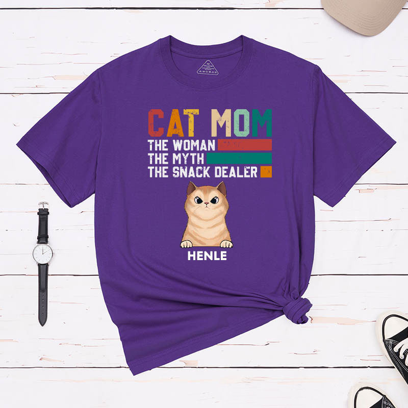 Personalized Professional Treat Negotiator T-Shirt Gifts for Pet Lover for Cat Lover