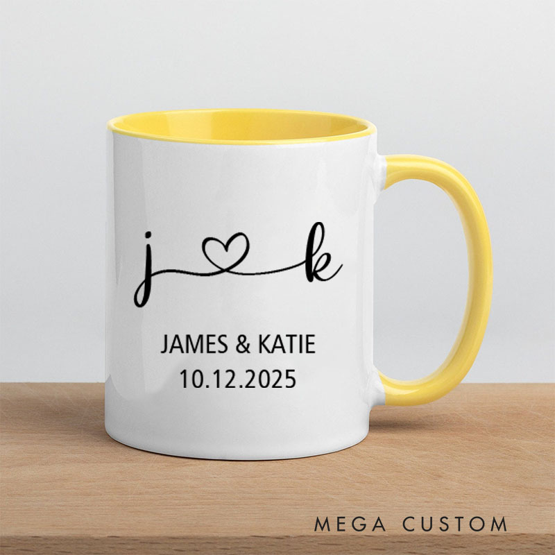 Personalized Mr & Mrs Coffee Mugs Husband and Wife Mugs