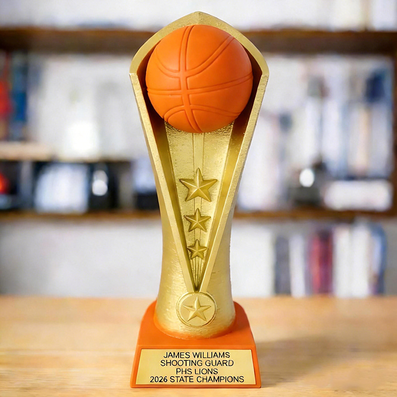 Personalized Basketball Trophy Trophy for Basketball Players 3D Printed Trophy