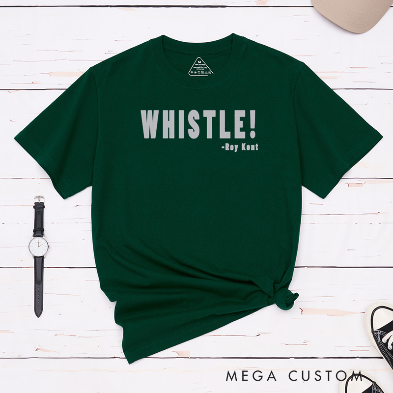 Personalized "Whistle!" Sport T-Shirt with Custom Name