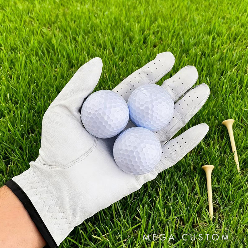 Personalized Golf Glove Golf Accessories Custom Pattern Name Gift For Golf Lovers 