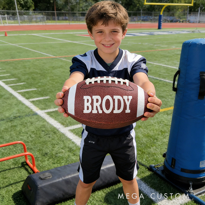 Personalized Football Custom Name Football Football Player Gift for Football Lovers