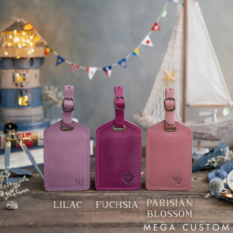 Personalized Luggage Tags Leather Luggage Tags Travel Gift Luggage Tags Wedding