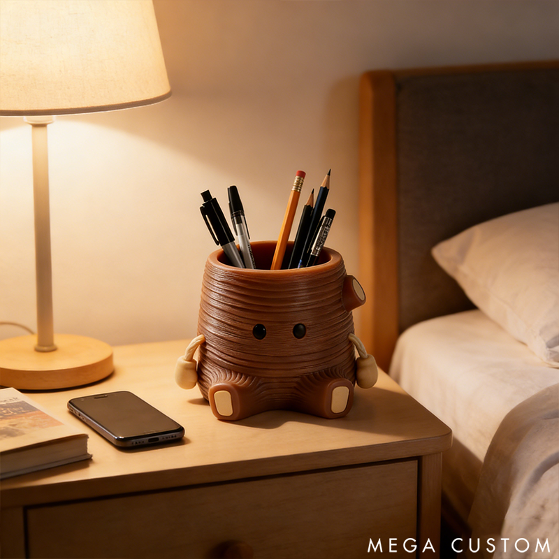 Personalized Cute Desktop Pencil Holder Unique Office Decor Gift