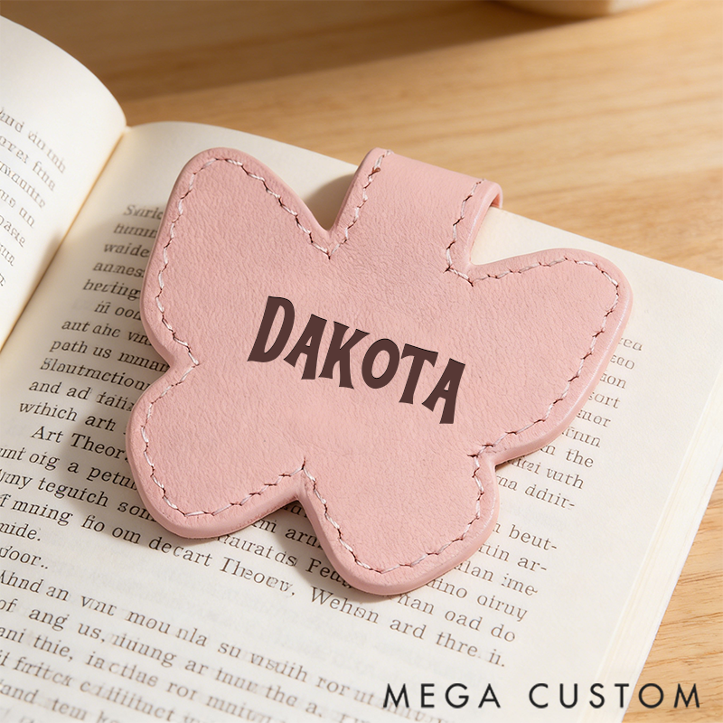 Personalized Leather Bookmarks Butterfly Bookmarks Custom Engraved Bookmarks