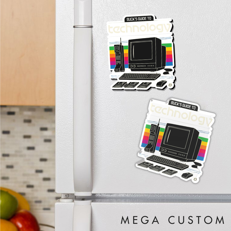 Personalized Guide to Technology Refrigerator Magnets Programmer Computer Lover Magnets Gift for Nerd Geek  