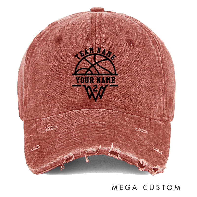 [Copy]Personalized Graduation Basketball Cap with Custom Name and Number Design