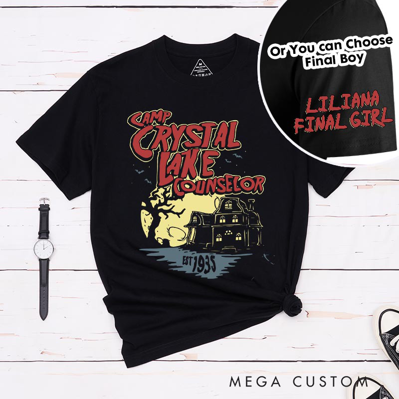 Personalized Vintage 1935 Camp Survival Classic T-Shirts Horror Movie Tshirt 80s Horror Movie Shirt