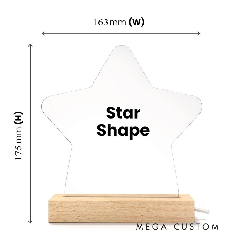 Personalized Rainbow and Heart LED Night Light with Name and Date Christening Keepsake Baptism Gift Religious Gift for Girls