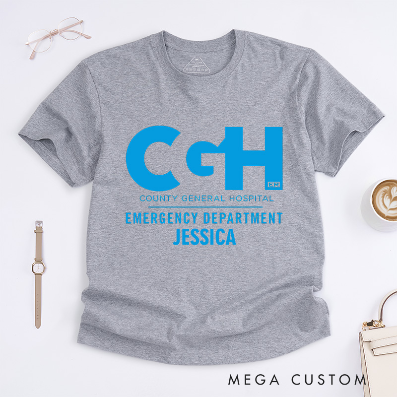 Personalized Nurse T-Shirts Emergency Department Fashion Design T-Shirts