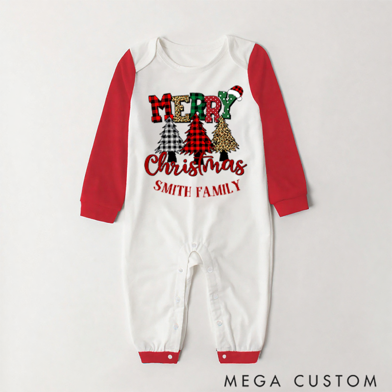 Personalized Family Christmas Pajamas for Celebrating the Season with Love and Joy