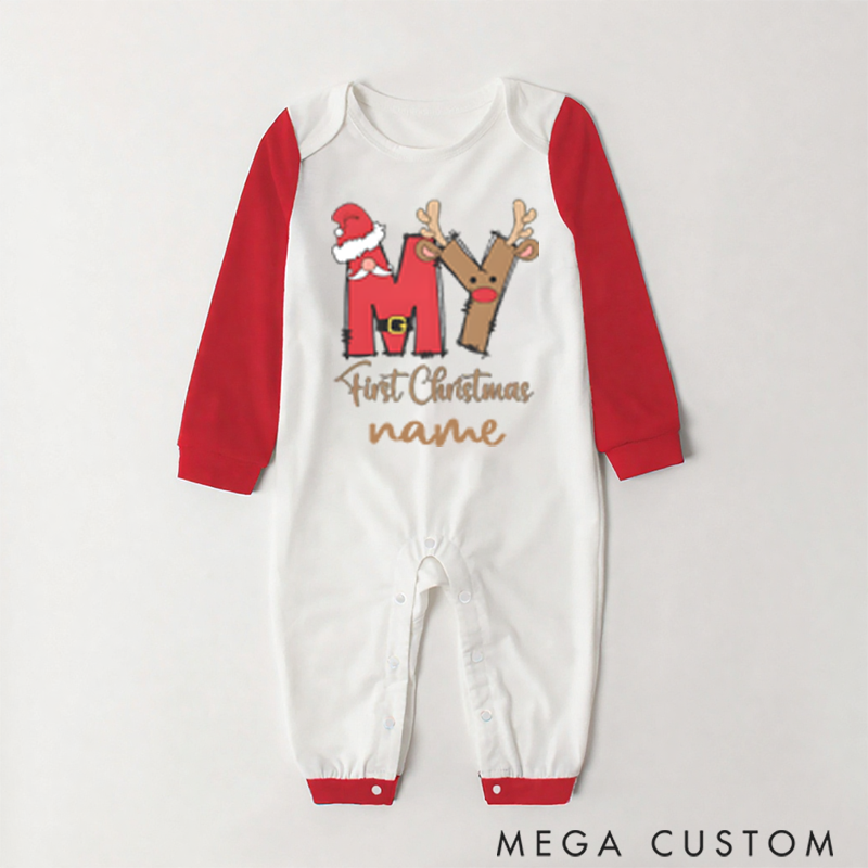 [Copy]Personalized Family Making Memories Together Christmas Pajamas Gift for Family