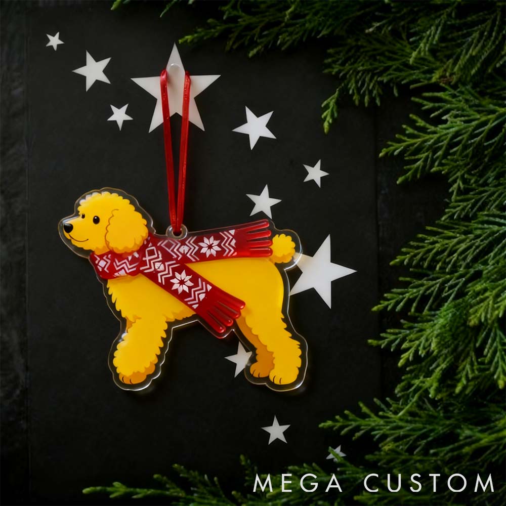 Personalized Pet Lover Pet Photo Christmas Ornament