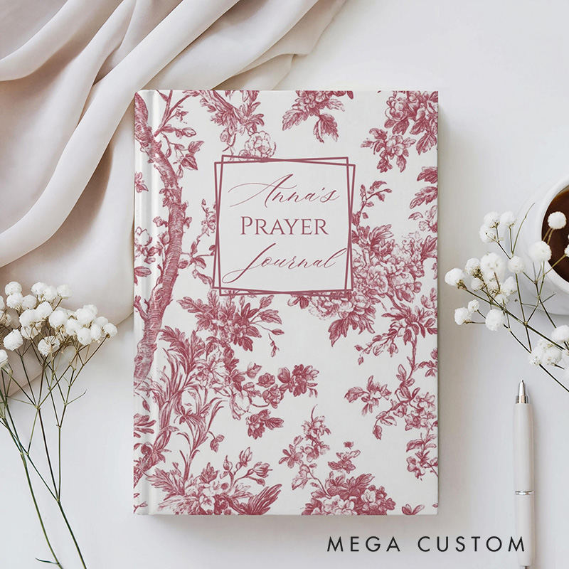 Personalized Prayer Journal Dear God Journal A5 Prayer Journal Notebook with Name Gift for Christian Religious Gift for Women