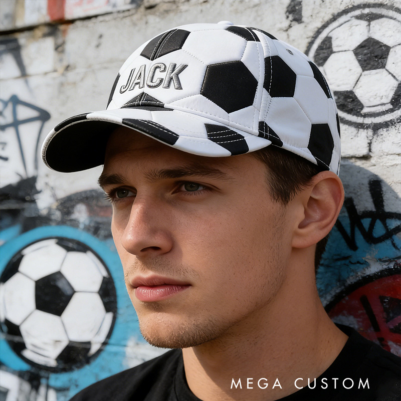 Personalized Soccer Cap with Custom Name and Wear Your Passion Proudly