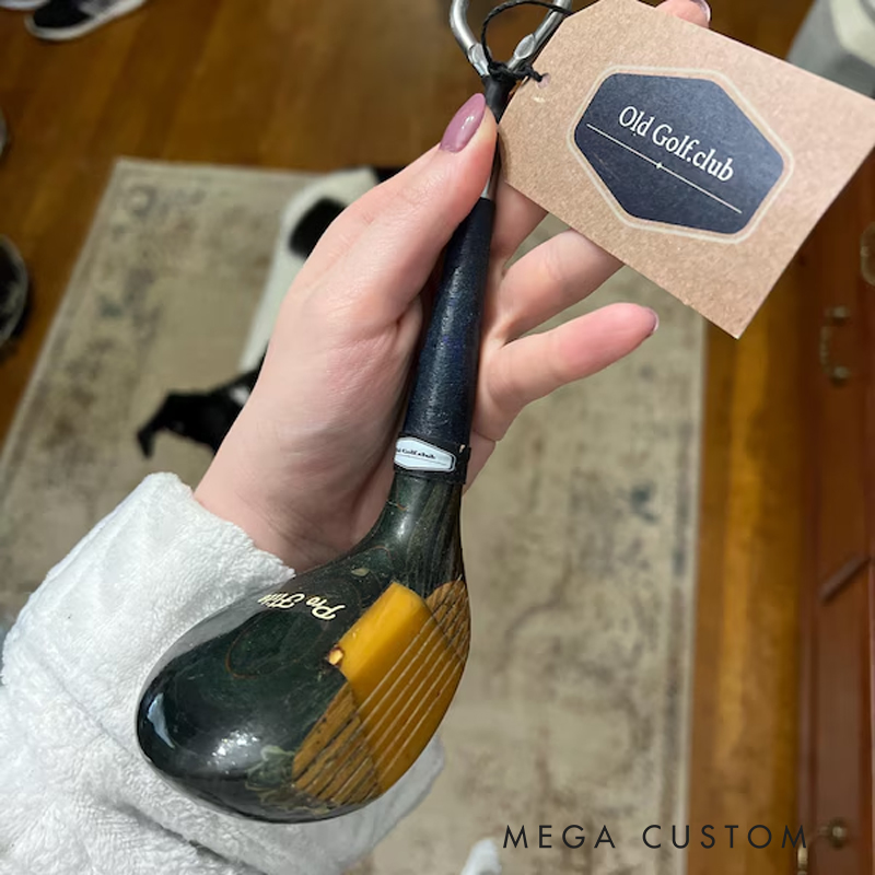 Personalized Golf Club Bottle Opener. Homemade from Repurposed Vintage Golf Drivers, Sports Gifts! Grads, or birthday, Father's Day, tournaments